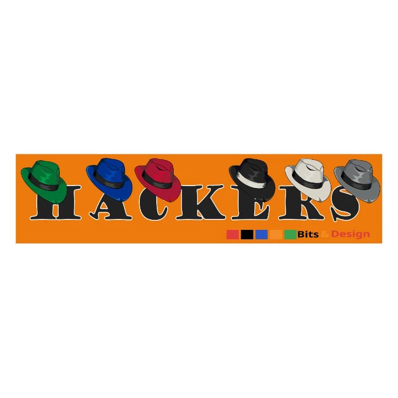 Hackers Logo Retro Design