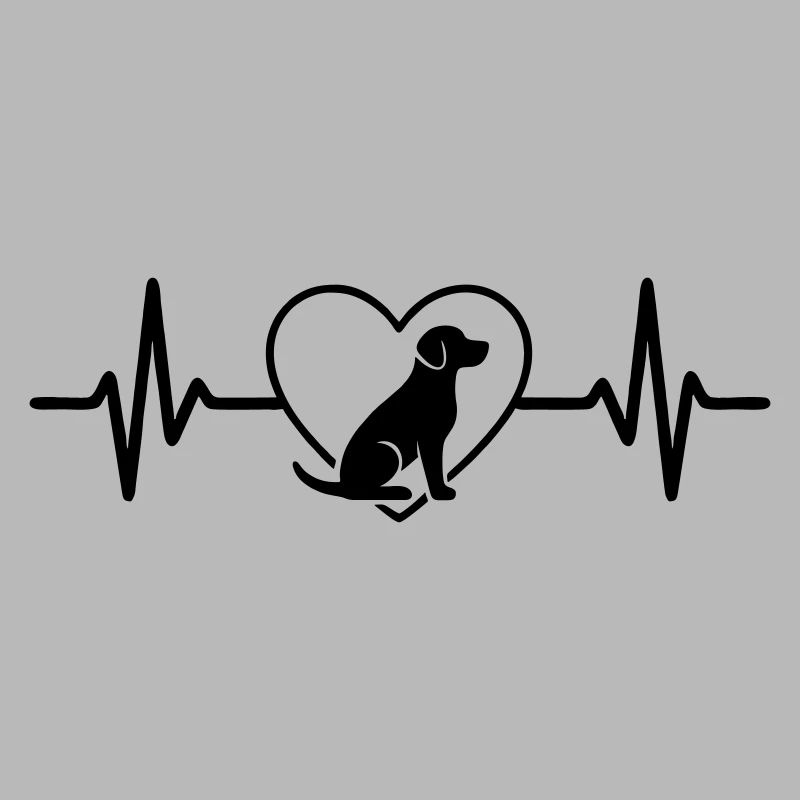 Chien mignon J'aime les chiens