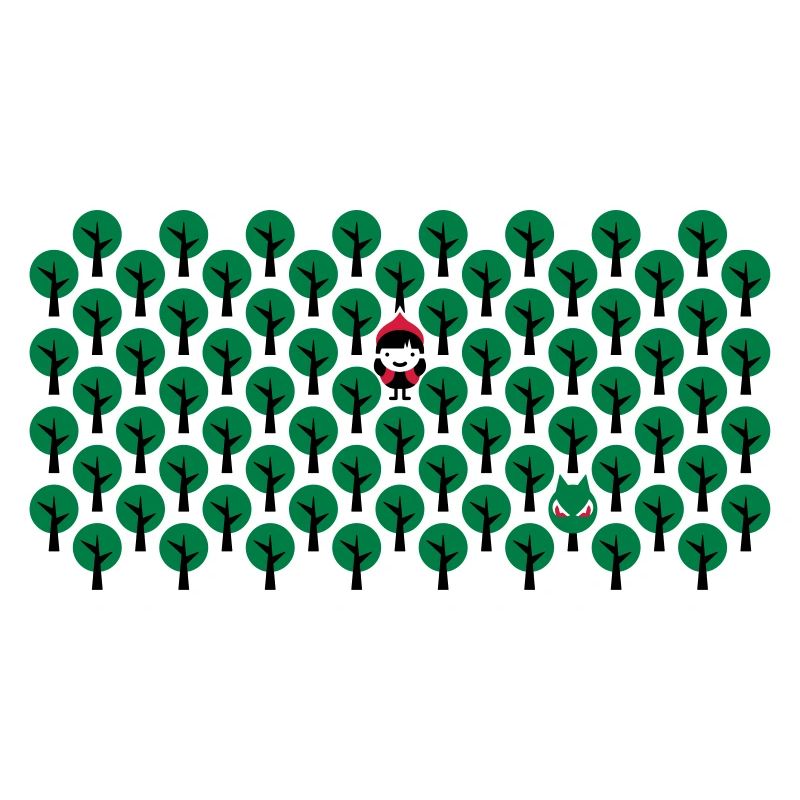 Fairytale - Rotkaeppchen - Märchen - Wolf - Quer