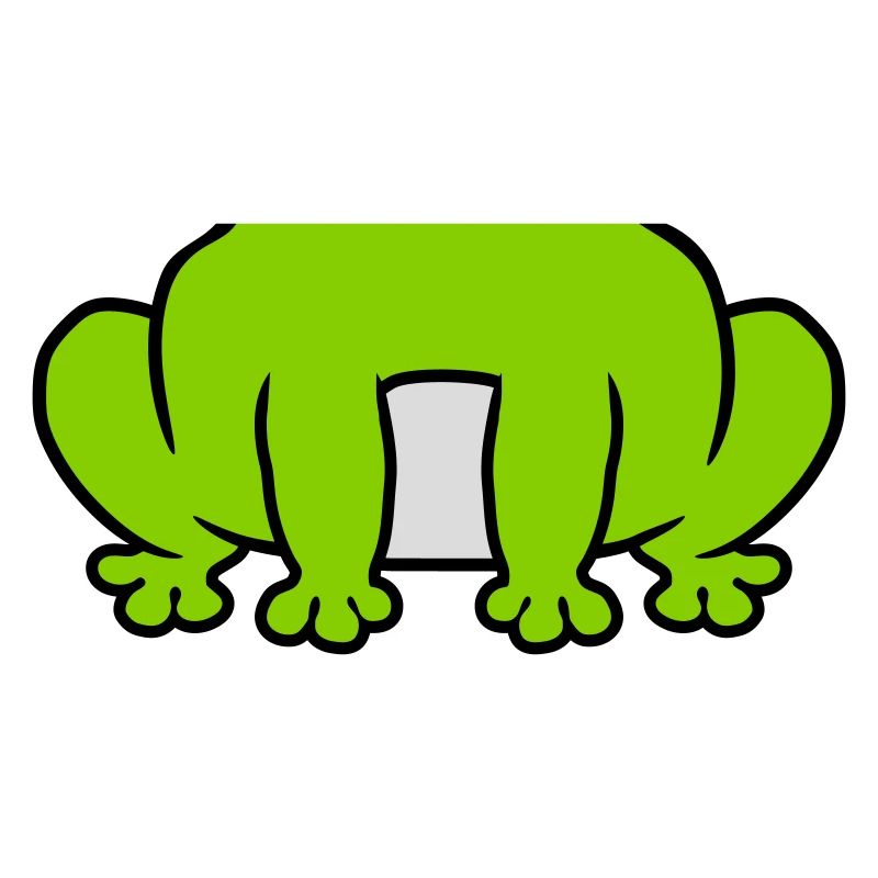 Costume petite grenouille assise