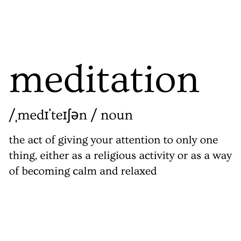 La méditation expliquée : sa signification