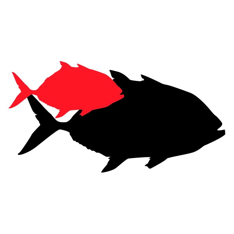 fisch piranha silhouette