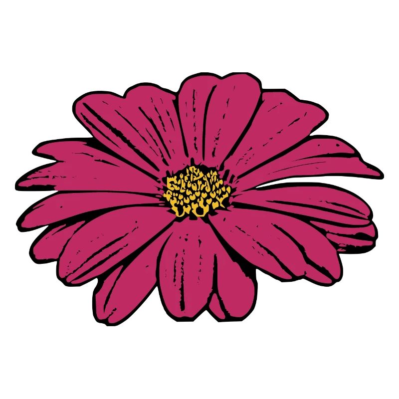 fleur, fleur, rouge, violet