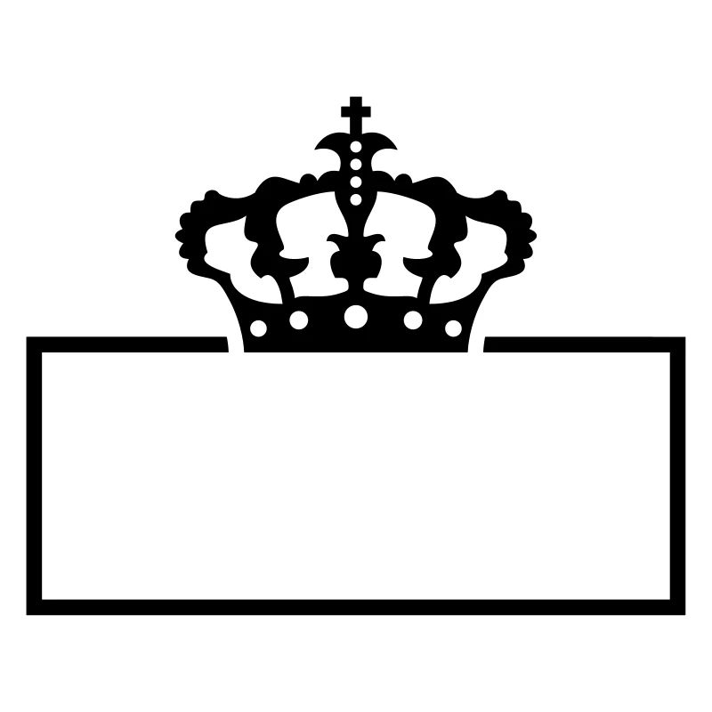 König Krone Schild