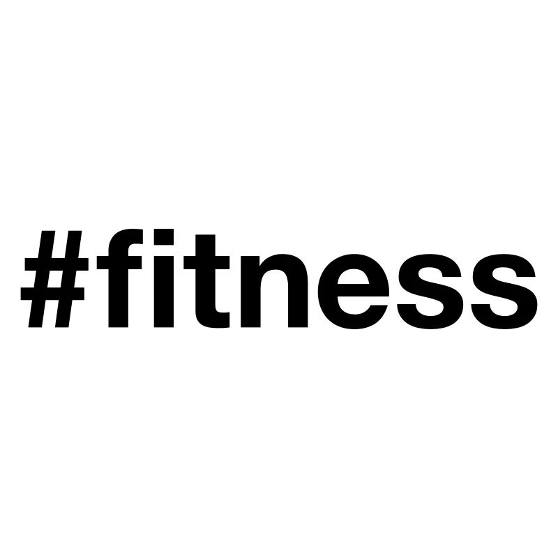 FITNESS Hashtag