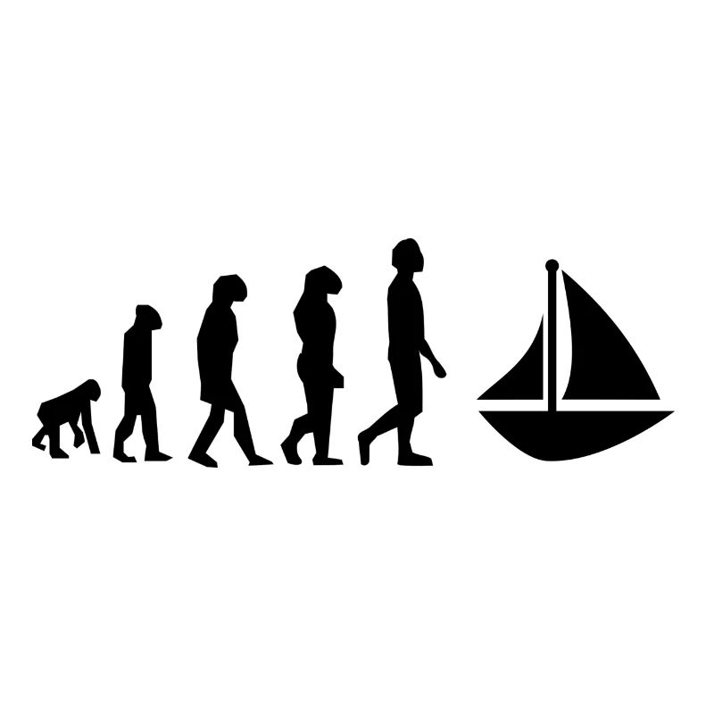 Évolution bateau à voile