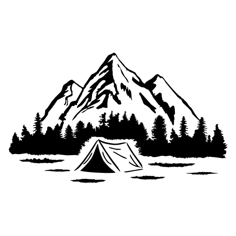 Camping Adventure, Mountains and Forest