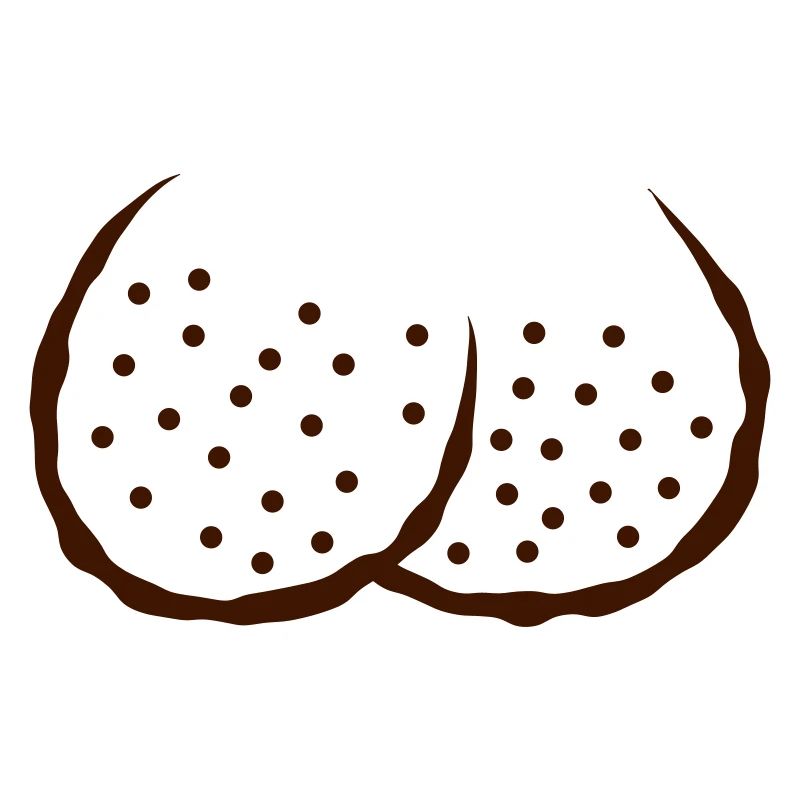 Comic shaved eggs testicles