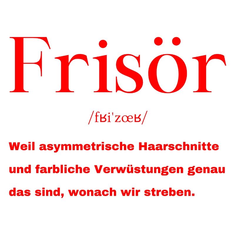 Frisör Definition