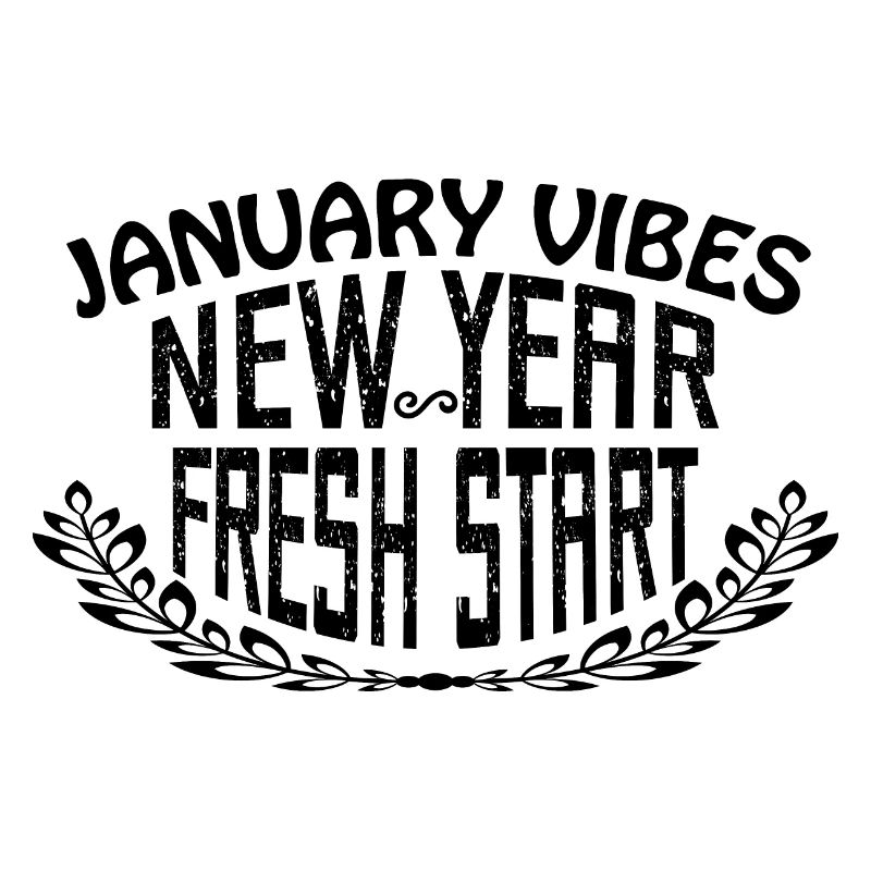 Januar-Vibes Neujahrs-Neustart