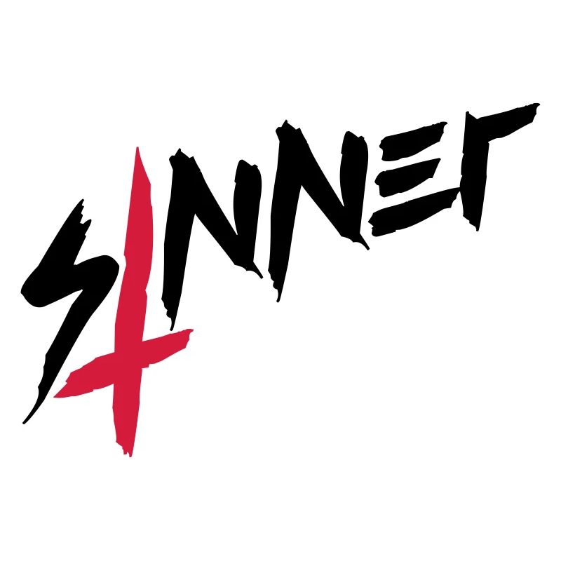 Sinner cross à l'envers