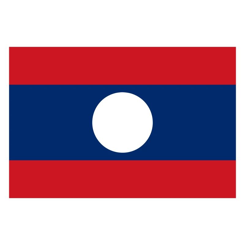 Laos flag / Drapeau Laos