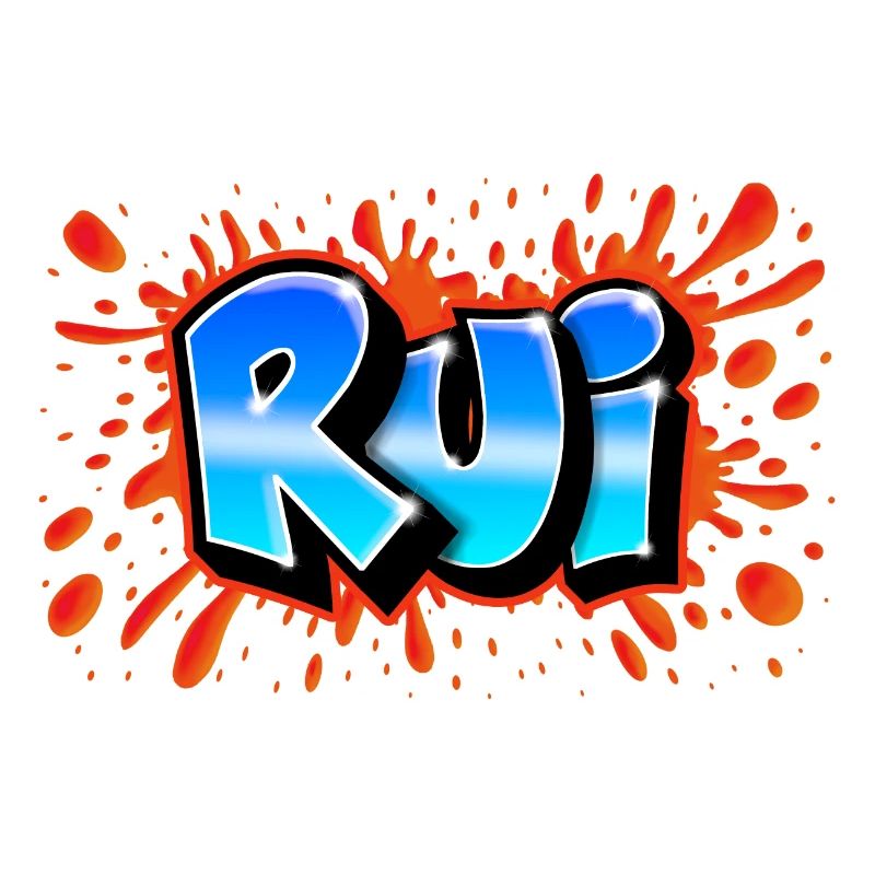 Rot Rui+splash Name Graffiti