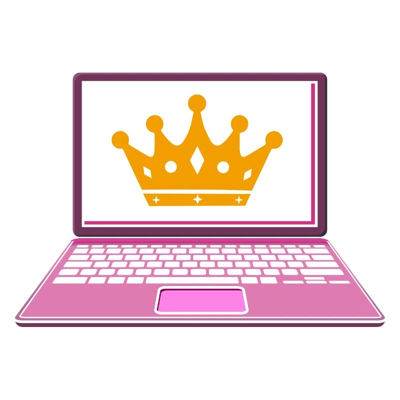 Computer Krone Königin Programmiererin