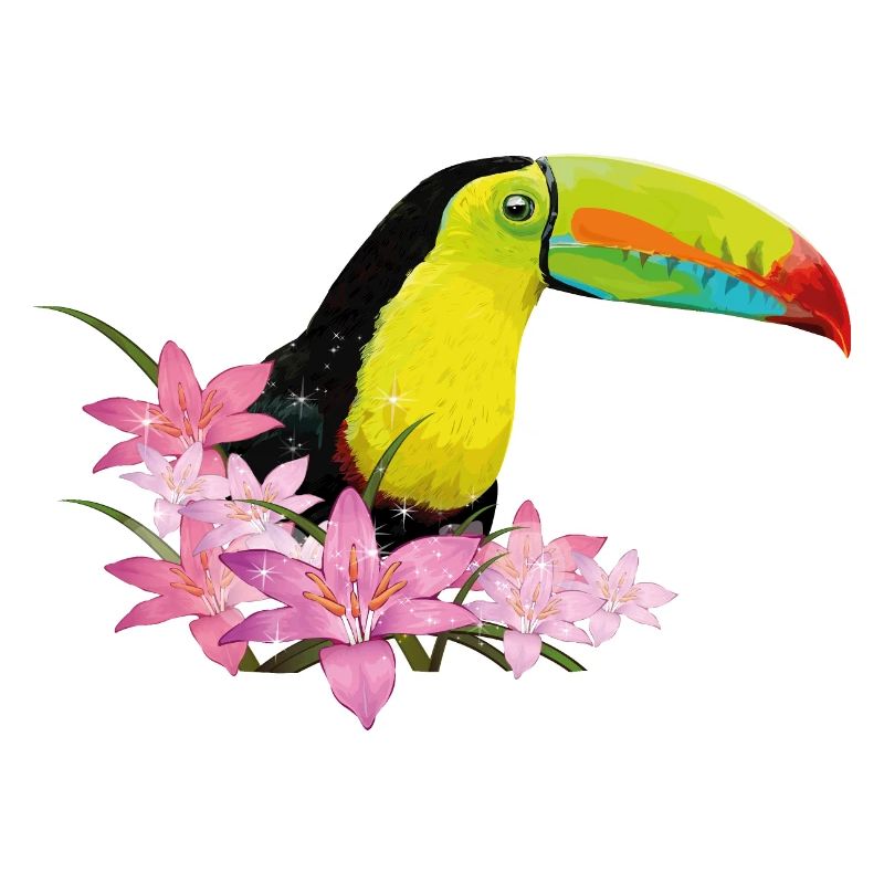 Toucan à bec vert