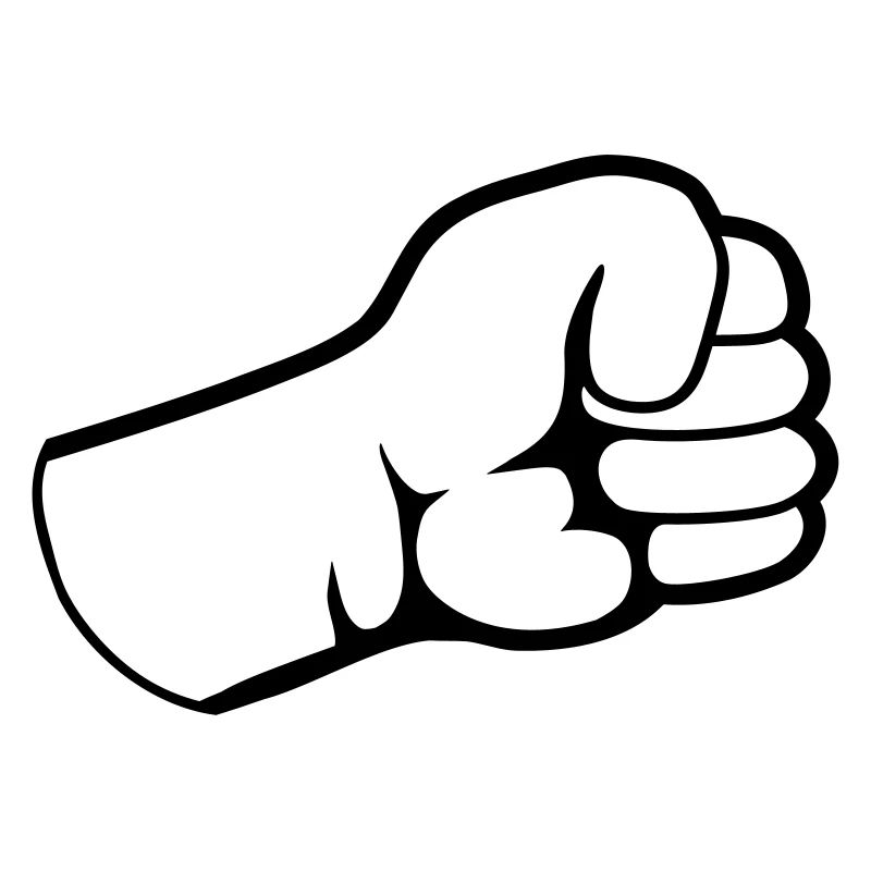 Design Geballte Faust