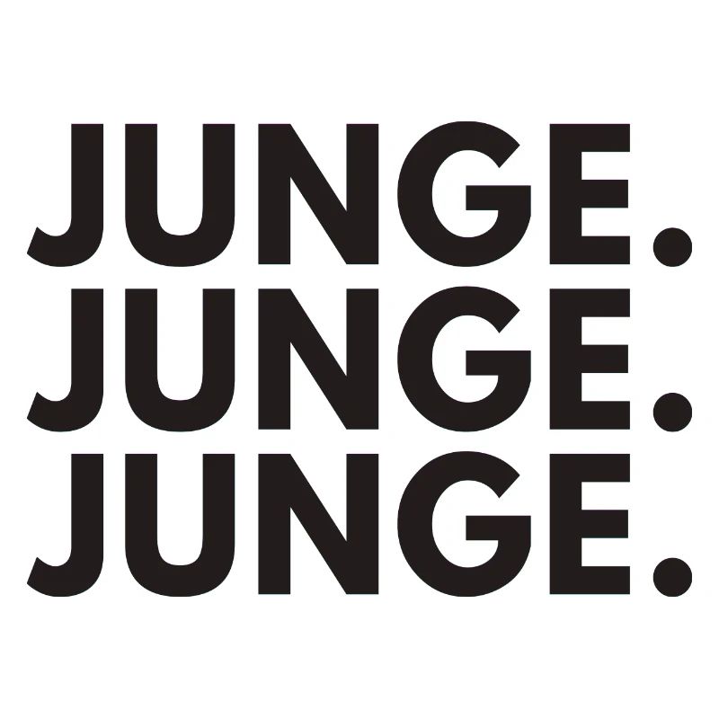 Junge Junge Junge lustiges Statement Kranplätze