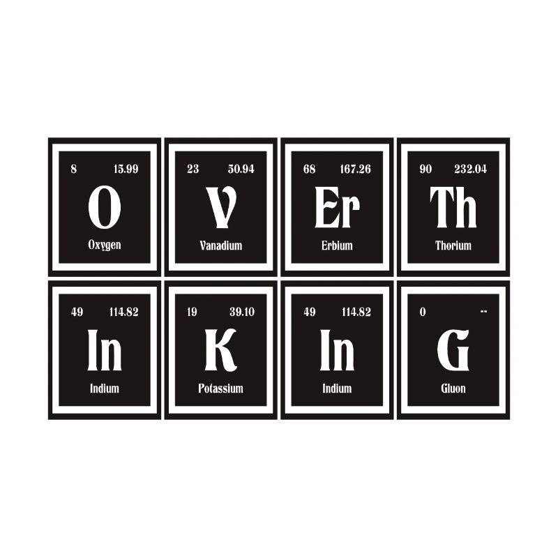 Overthinking | Periodic Table of Elements