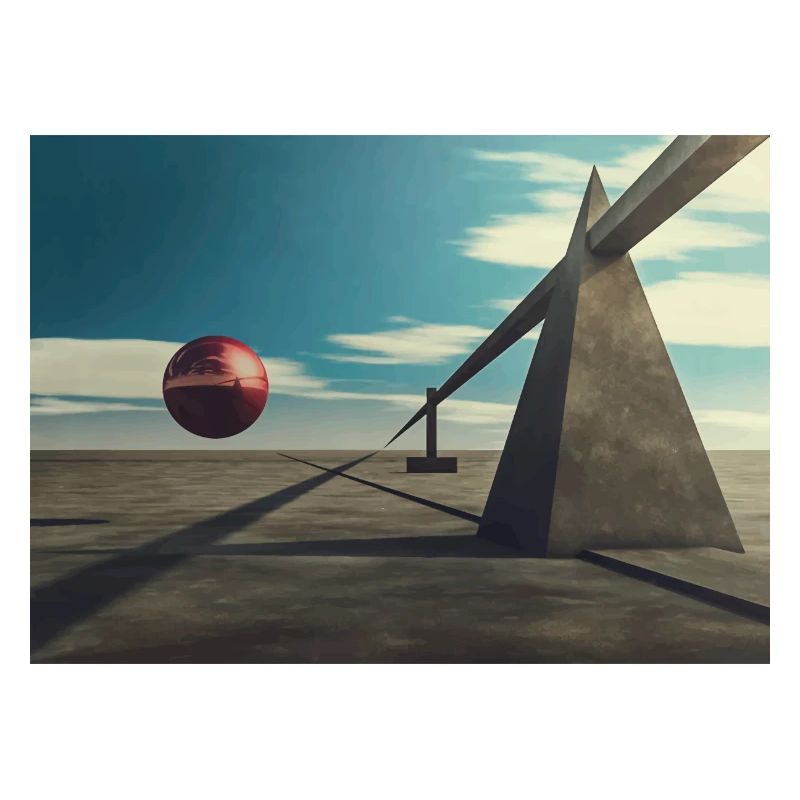 Conception 3D surréaliste