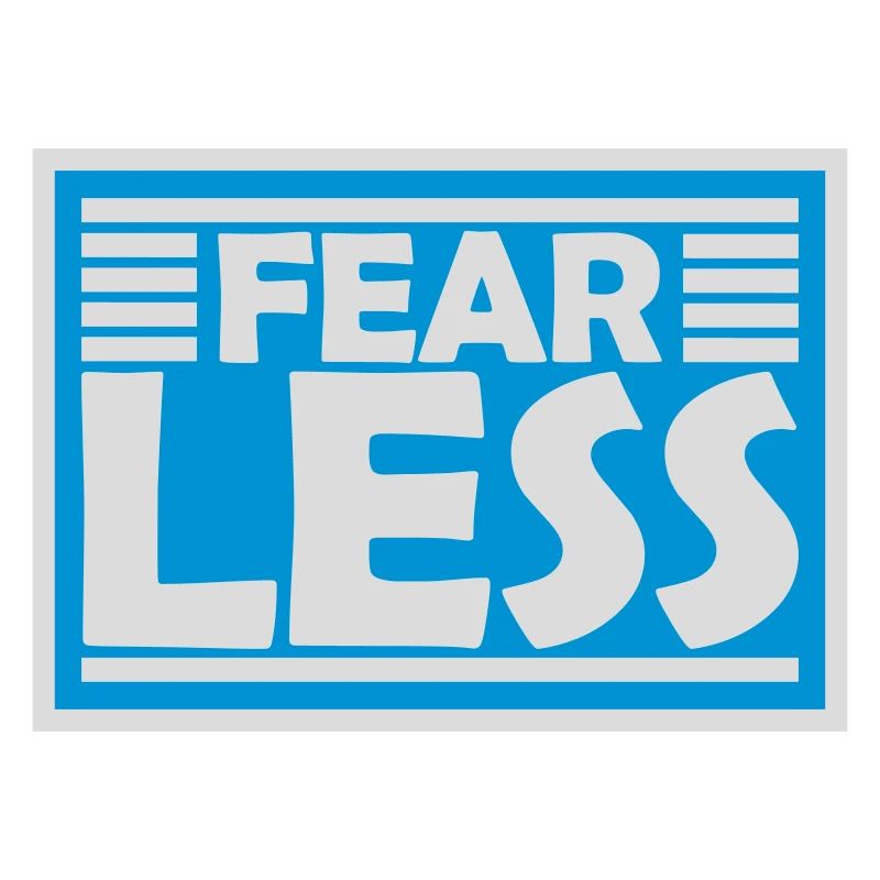 fearless Text Quote Design