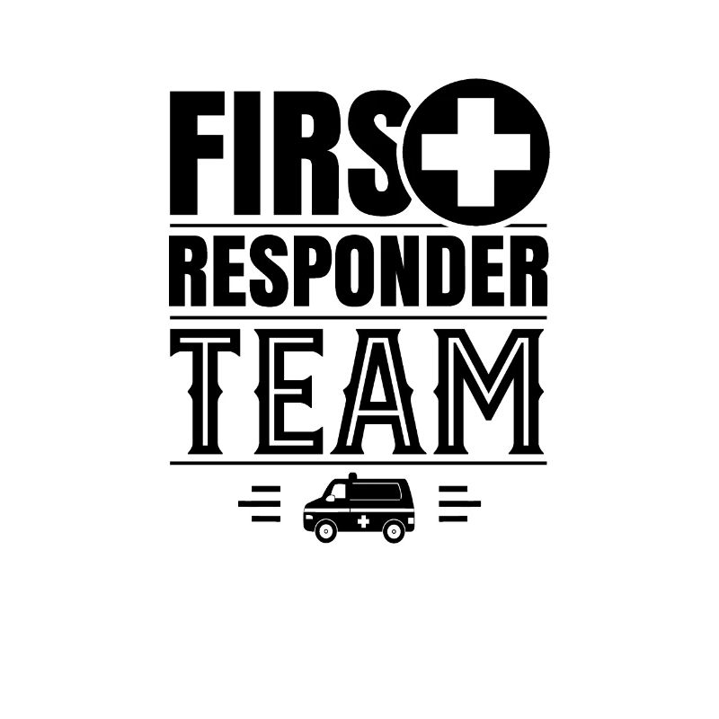 First responder team emergency first responder help