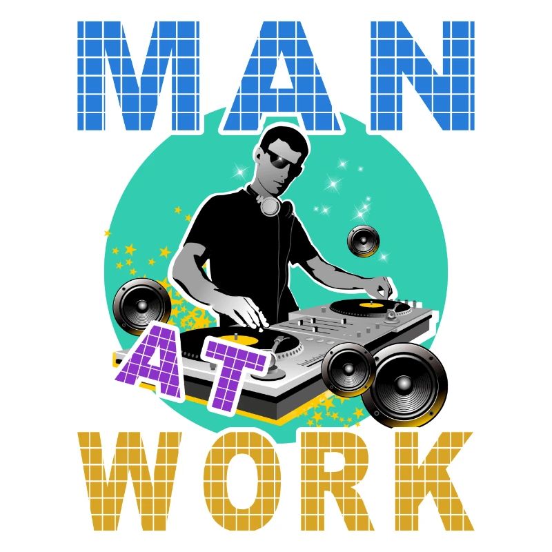 Dj Man at work