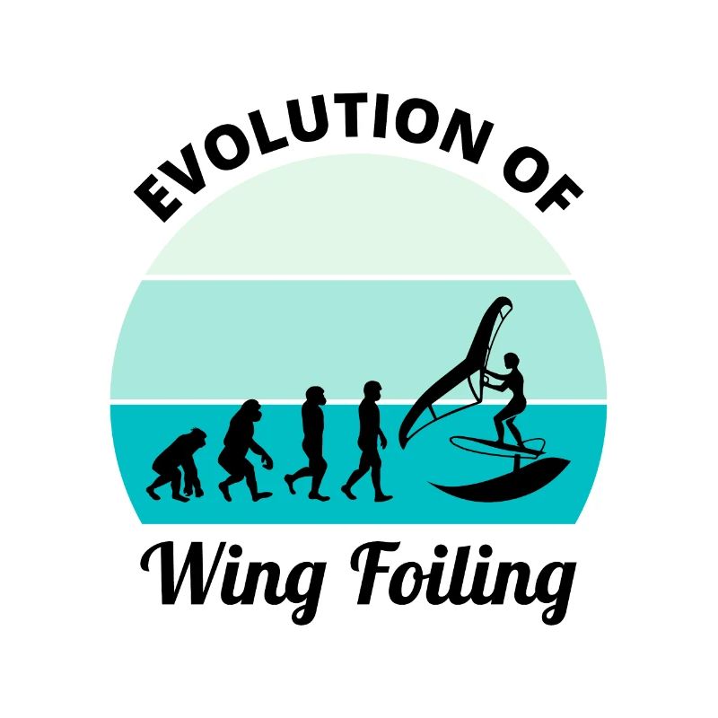 Wing Foiling Surfing Evolution Drôle