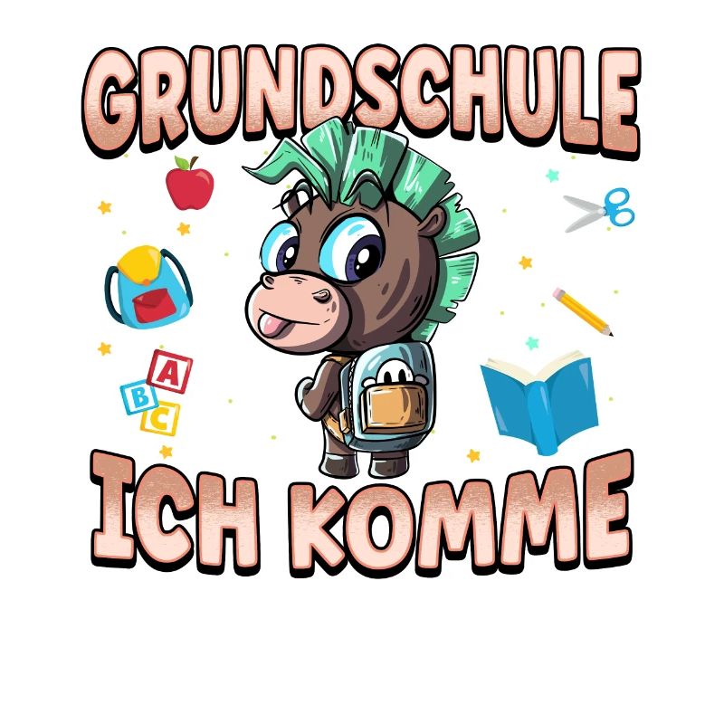 Grundschule Ich Komme Ein Schulkind Einschulung