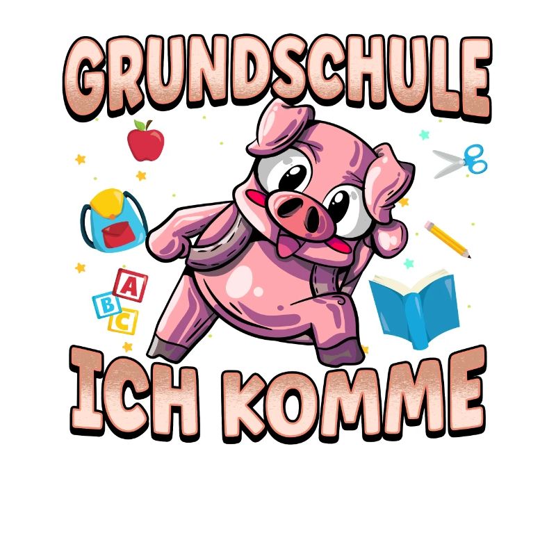 Grundschule Ich Komme Ein Schulkind Einschulung