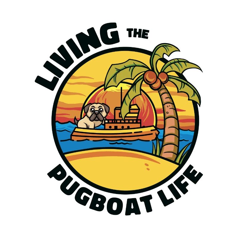 Schlepper Mopsboot Leben Segeln Mops Eigner Boot