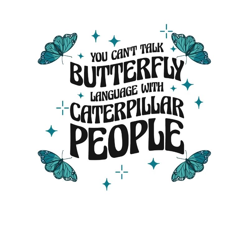 Art céleste Butterfly Talking