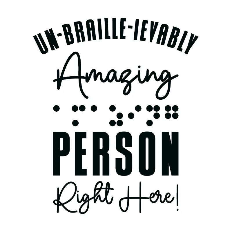 Braille Blind Blindness Awareness Visually