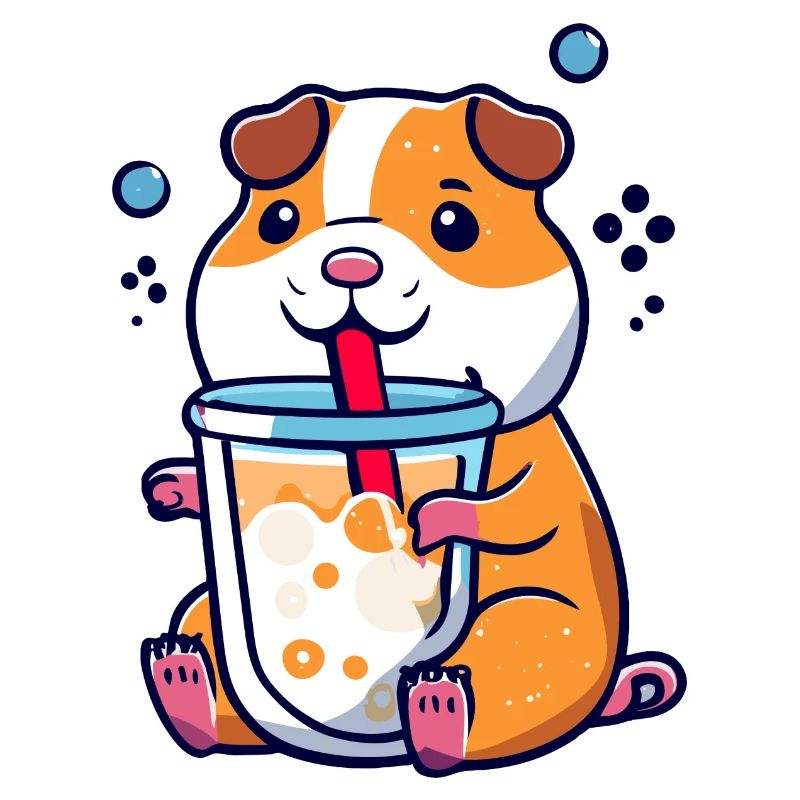 Bubbletea Hamster Geschenk