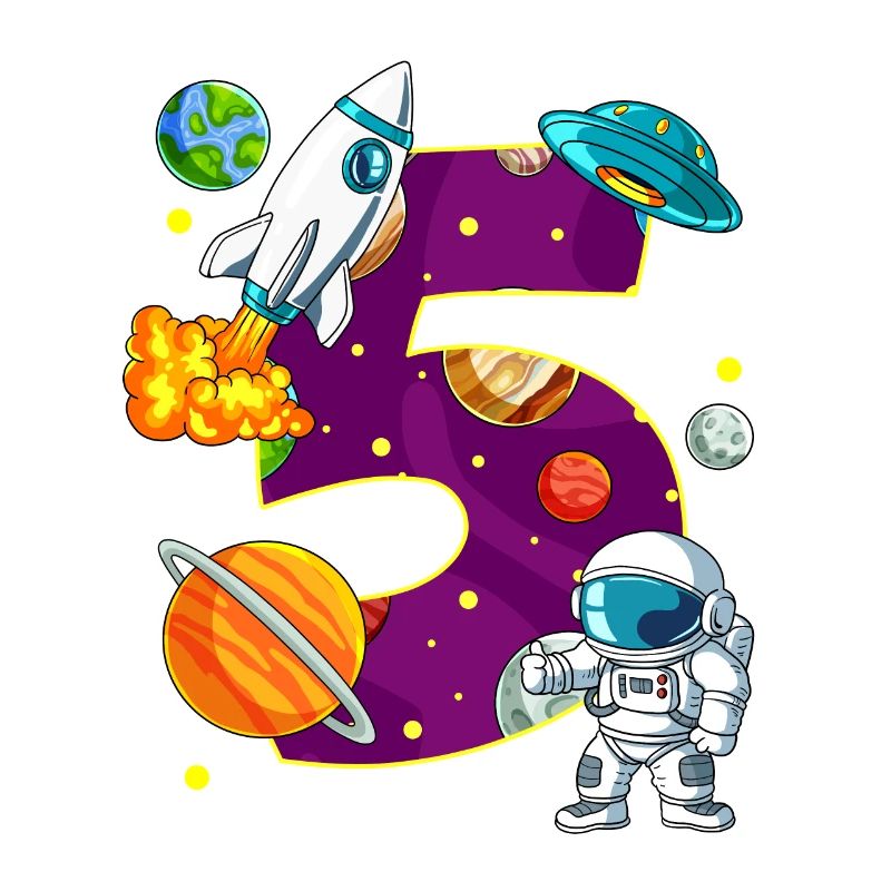 5 Anniversaire Astronaute de l’espace 5 ans