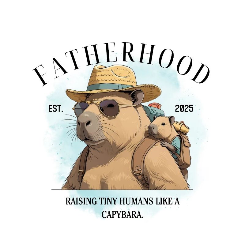 Paternité 2025 Élever de petits humains comme la capybara