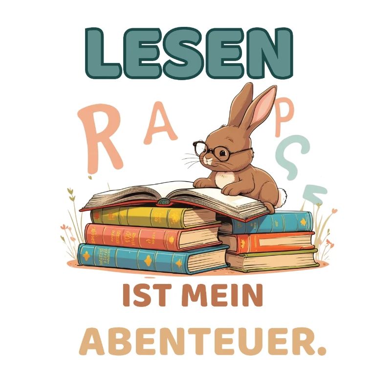 Aventure de lecture avec des lapins