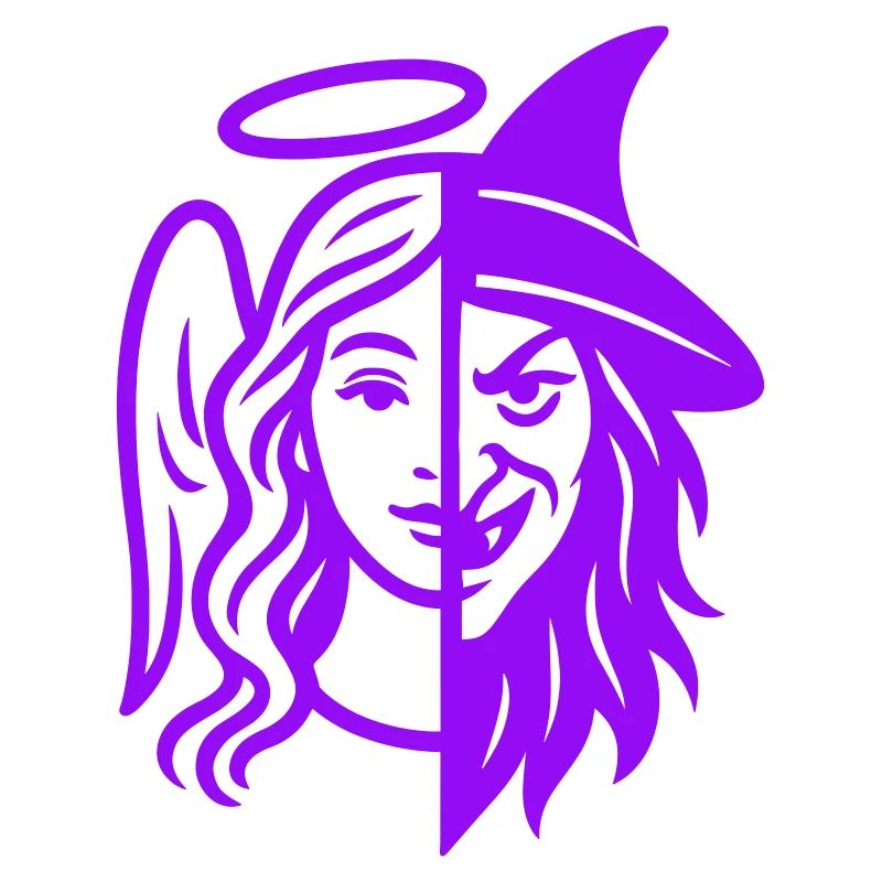 Angel Witch Duality Silhouette