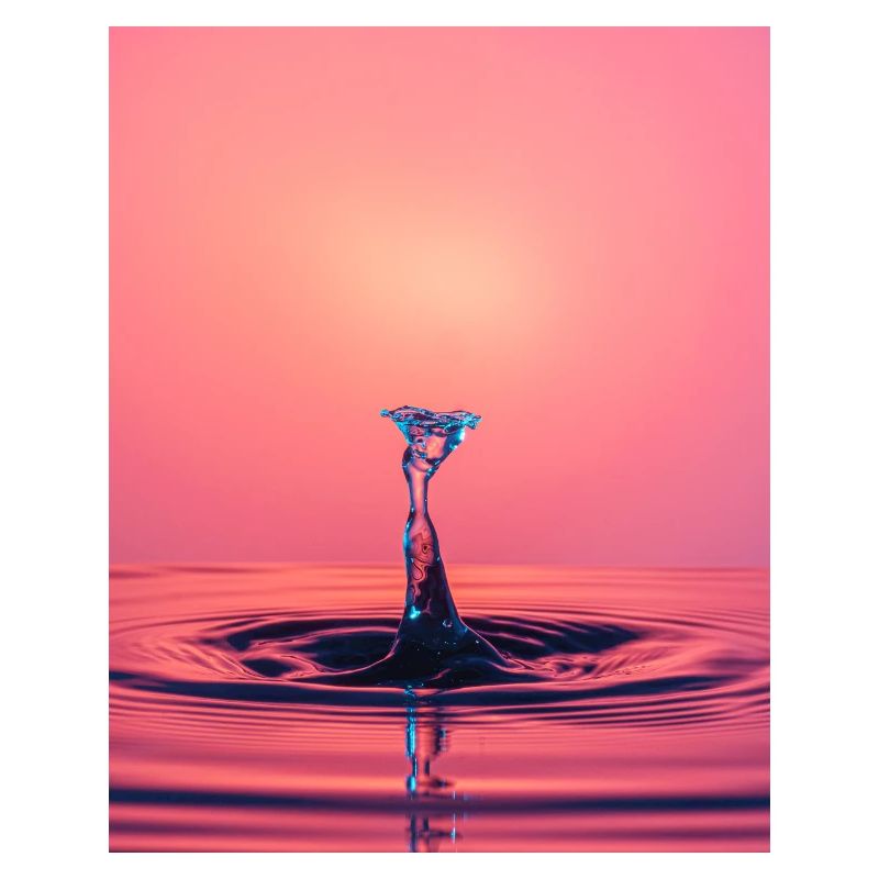 Flüssiger abstrakter Spritzer