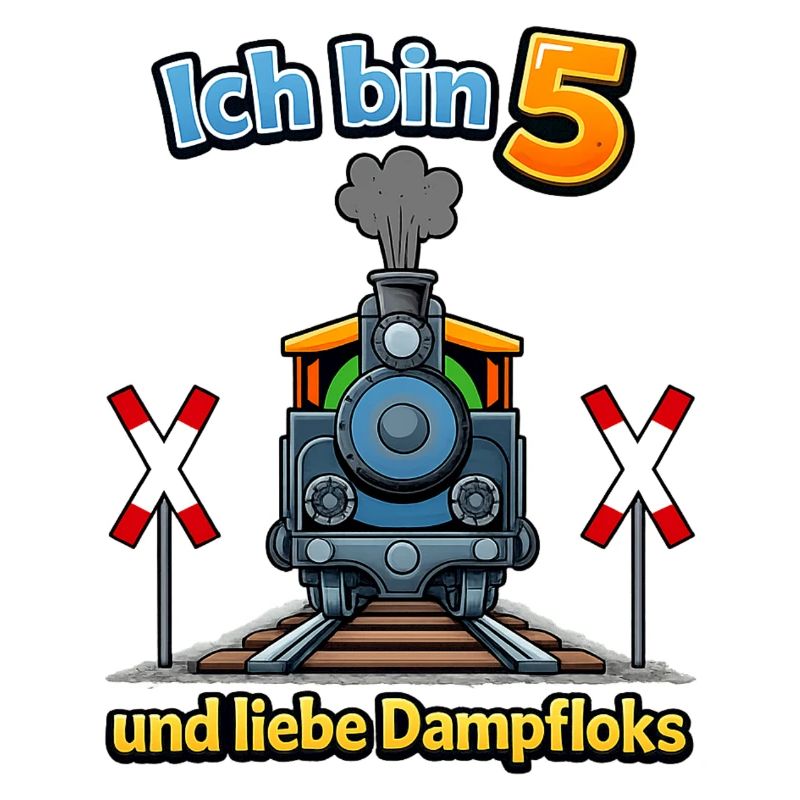 Dampflok Ich bin 5