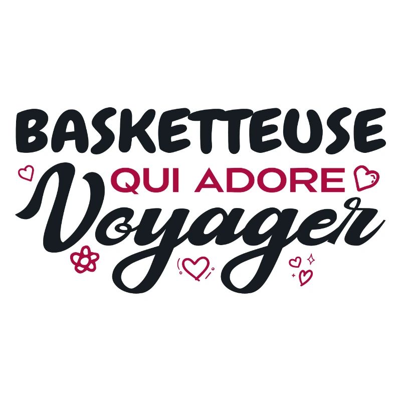 Basketteuse globe-trotteuse passionnée de voyages