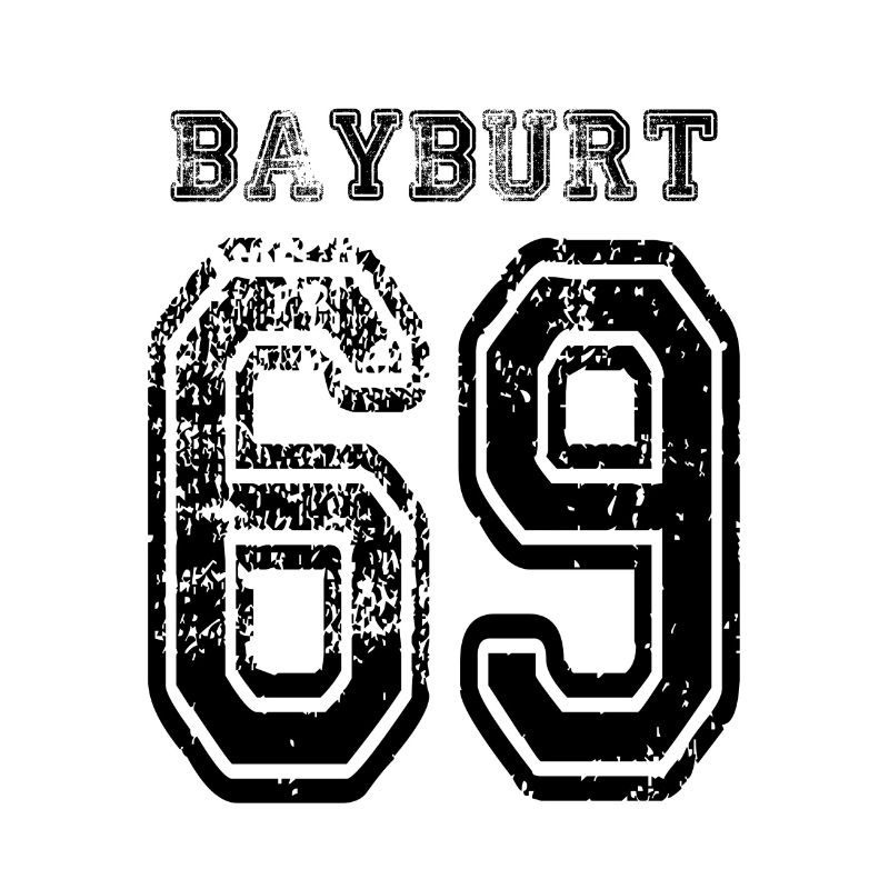 69 Bayburt plaque d'immatriculation turque comme un cadeau
