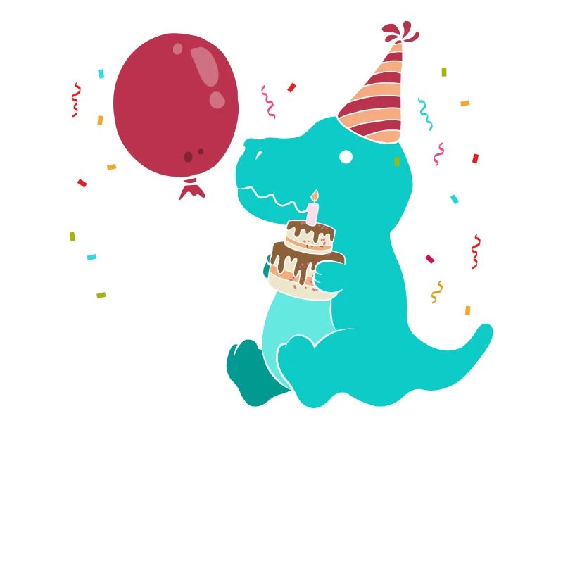 Three Rex T-Rex Birthday Gift for Three Year Olds