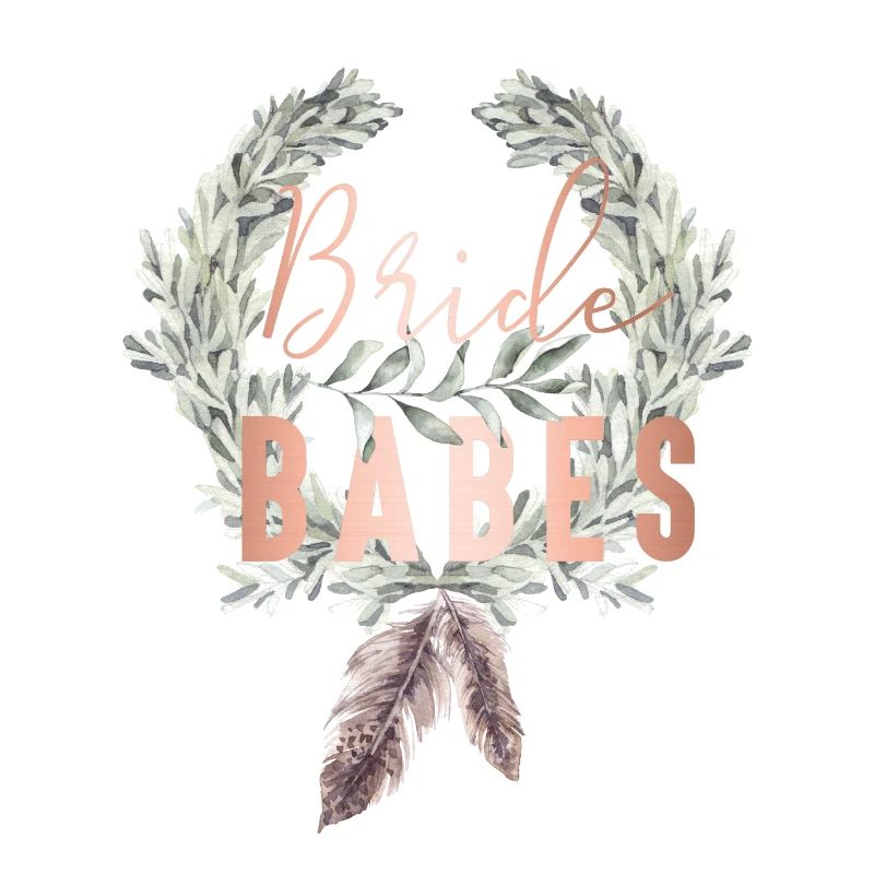 Boho Bride Babes laurel wreath