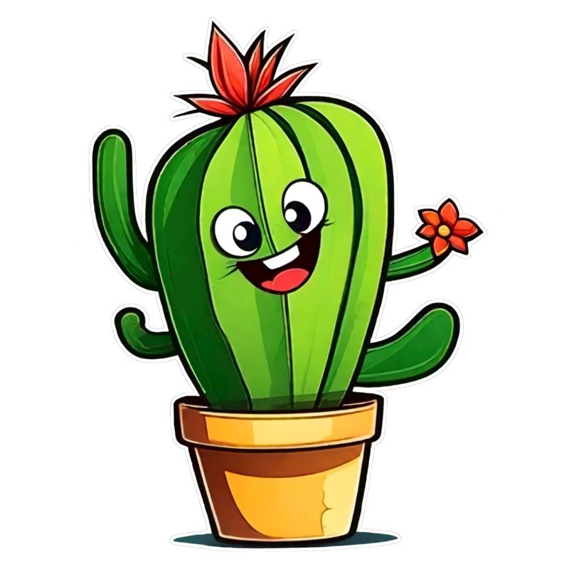 Mon petit cactus vert