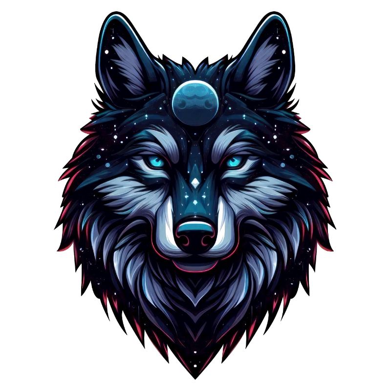 Kosmischer Wolf