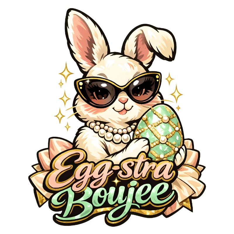 Egg-stra Boujee Osterhase Ostern