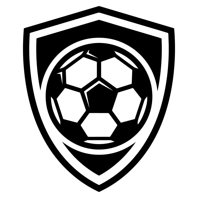 Fussball Wappen Schild