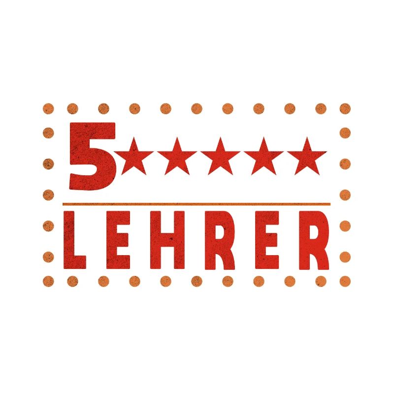5 Sterne Lehrer / Bester Lehrer