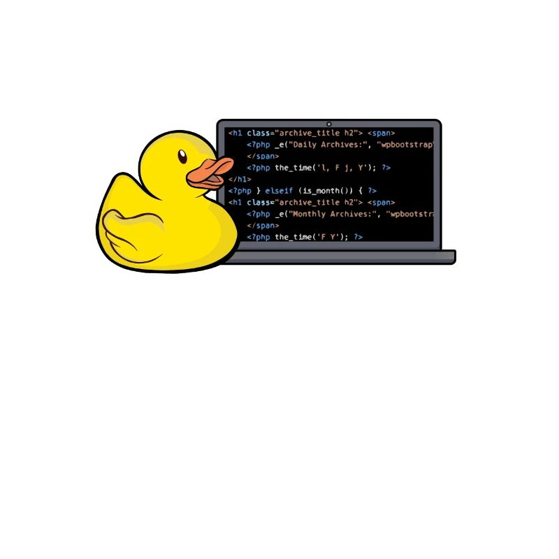 Programmierer Ente Programmieren Debugging Lustig