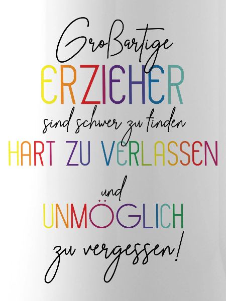Abschied Erzieher